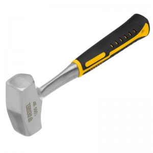 Кувалда 1000г, цельнометаллическая, двухкомпонентная рукоятка Denzel 11011