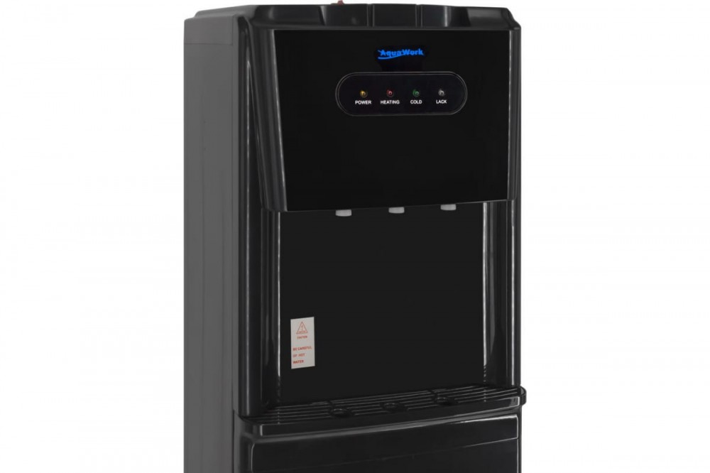 Кулер "Aqua Work" J-40LDS (черный), ЭЛЕКТРОННЫЙ, напольный