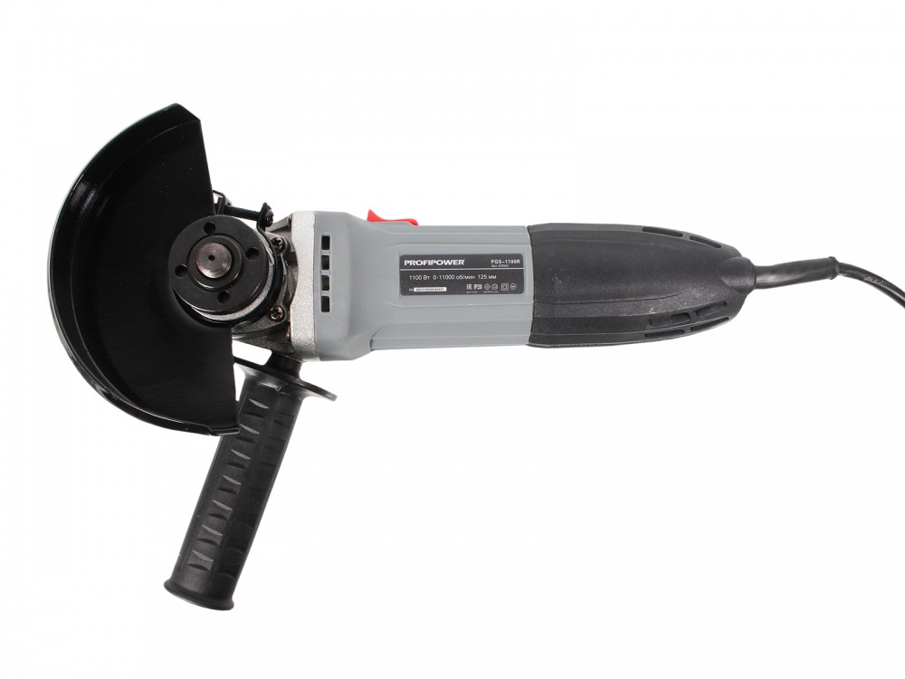 Угловая шлифовальная машина ProfiPower PGS-1100R (110Вт,125мм) E0004
