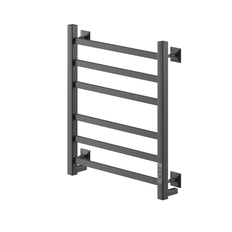 Полотенцесушитель STEP I 60/50 электрический, ТЭН (У) (RAL 9005 черный матовый)