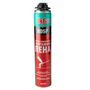 Пена полиуретановая многоцелевая бытовая Akfix 805 850 гр