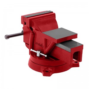 Тиски слесарные, 100 мм, поворотные, с наковальней Matrix 18600