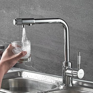 Смеситель для кухни с вых. для пит. воды L4155-3