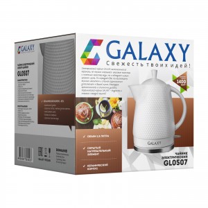 Чайник электрический Galaxy GL0507 (1400Вт, объем 1,8л)