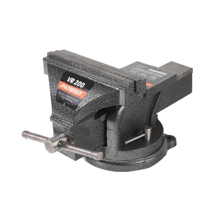 Тиски слесарные поворотные PATRIOT VR200 770000015