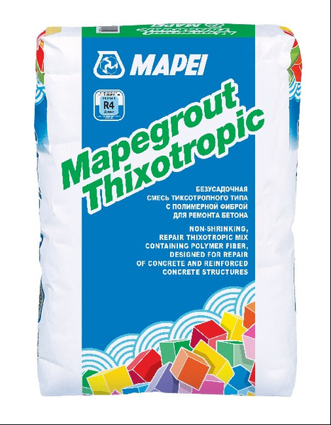 Смесь сухая MAPEI Mapegrout Thixotropic (25кг)