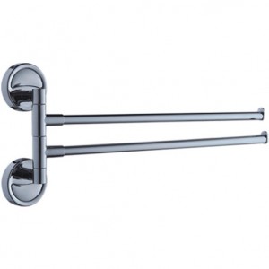 Полотенцедержатель поворотный 2-ой Хром LEDEME L3512
