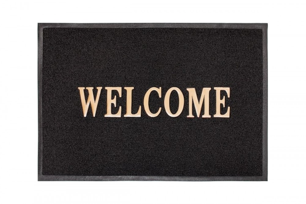 Коврик придверный пористый WELCOME 400*600 мм арт. WM-01/02/03