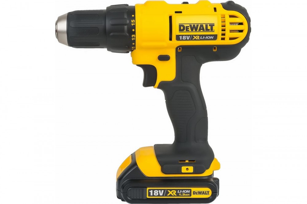 Дрель аккумуляторная DeWalt DCD771C2 (Li-lon;18В;2*1,5Ач)