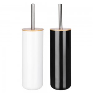 Ерш для туалета VETTA "Бамбук", пластик, 9*9*35см 463-058