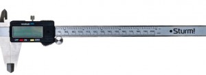 Штангенциркуль электрон. Sturm 200мм с глубиномером 2030-02-200