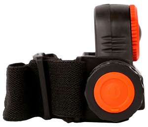 Фонарь налобный акк, СОВ и ХРЕ светодиод, функ.зум, 140лм, Sturm! 4052-01-140