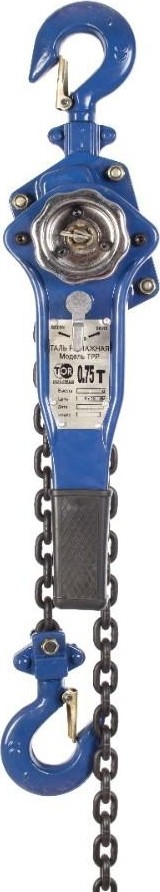 Таль ручная рычажная TOR ТРР-ТРШСР 0,75т*6м (тип HSH)