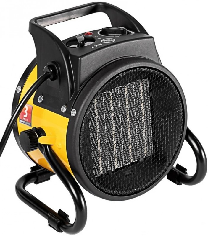 Пушка тепловая DENZEL DHC 2-100 96429 (керамическая, 230В, 0,025/1/2 кВт)