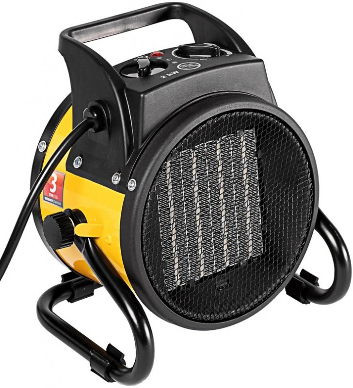 Пушка тепловая DENZEL DHC 2-100 96429 (керамическая, 230В, 0,025/1/2 кВт)