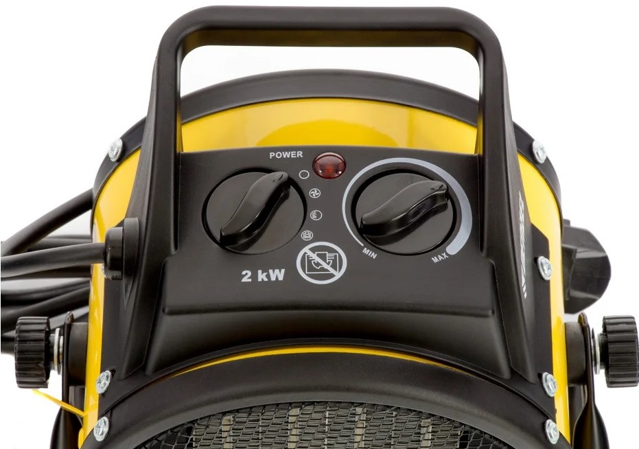 Пушка тепловая DENZEL DHC 2-100 96429 (керамическая, 230В, 0,025/1/2 кВт)