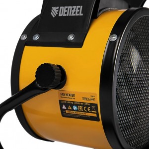 Пушка тепловая DENZEL DHC 2-100 96429 (керамическая, 230В, 0,025/1/2 кВт)