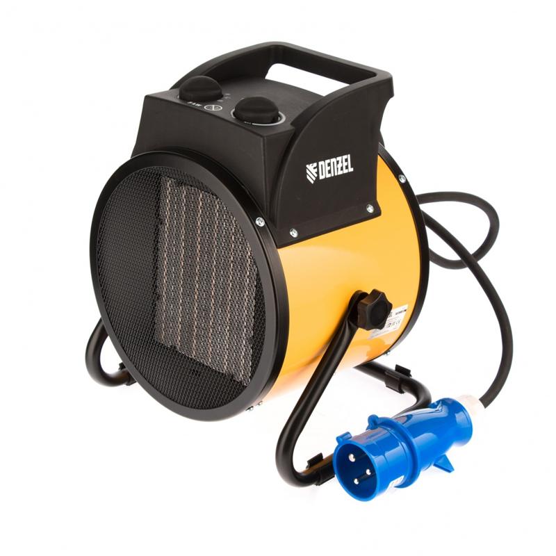 Пушка тепловая керамический нагреватель DENZEL DHC 5-400 (230В, 0,04/3/5 кВт) 96428