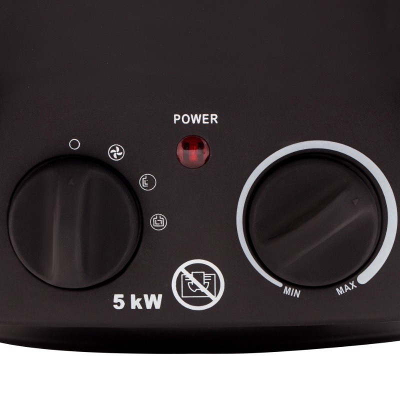 Пушка тепловая керамический нагреватель DENZEL DHC 5-400 (230В, 0,04/3/5 кВт) 96428