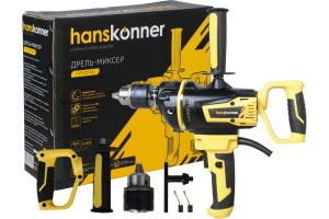 Дрель-миксер Hanskonner HDM2014E (1400Вт, патрон 16 мм)