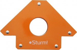 Угольник магнитный для сварки вес до 35кг Sturm!