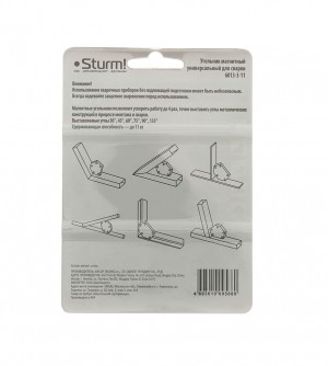 Угольник магнитный универсальный для сварки вес до 11 кг Sturm!