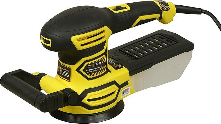 Эксцентриковая шлифмашина Hanskonner HOS8145R (450Вт, 125мм, рег.обор)