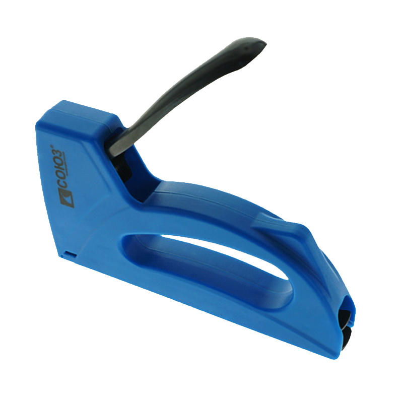 Степлер, пластмассовый корпус, скобы 6-10мм, усиленный отбойник, СОЮЗ