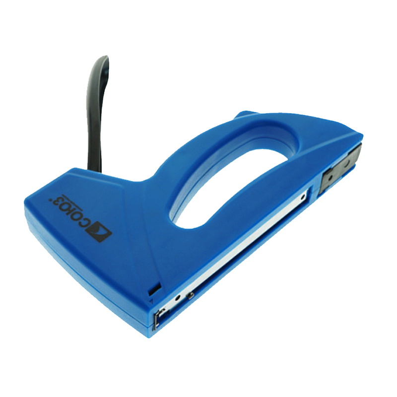 Степлер, пластмассовый корпус, скобы 6-10мм, усиленный отбойник, СОЮЗ