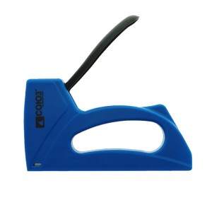 Степлер, пластмассовый корпус, скобы 6-10мм, усиленный отбойник, СОЮЗ