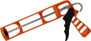 Пистолет для герметика, 310мл, нейлон, скелетный, защита от капель, Sturm!