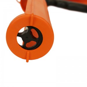 Пистолет для герметика, 310мл, нейлон, полуоткрытый, защита от капель, Sturm!