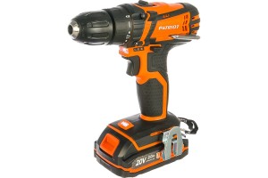 Дрель аккумуляторная PATRIOT BR201UES (20V, 2акк)