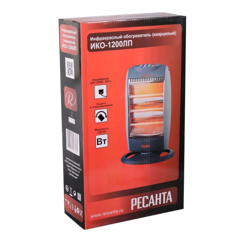 Инфракрасный обогреватель Ресанта ИКО-1200ЛП 67/5/16