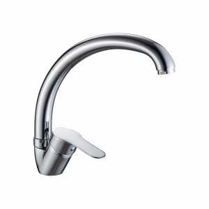 Смеситель д/кухни Leone с высоким изливом, креп.гайка d35 GOTA ROCIO G052410