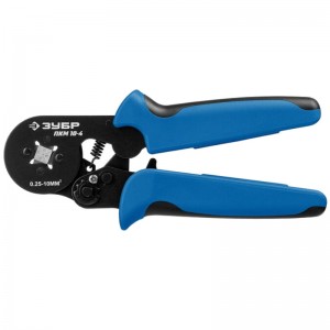 Пресс-клещи мультидиапазонные 0,25-10мм2, квадратный профиль ЗУБР Профессионал ПКМ-10-4 22695