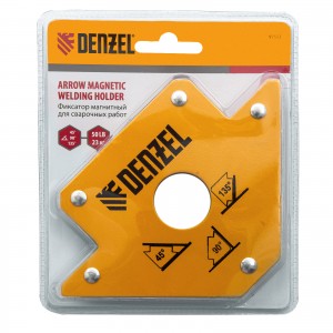 Фиксатор магнитный для свар работ усилие 50LB Denzel 97553
