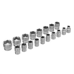 Набор инструмента 94 предмета 1/2", 1/4" пластиковый кейс Сибртех 13388