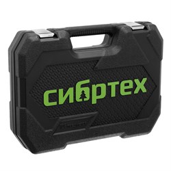 Набор инструмента 108 предмета 1/2", 1/4" Сибртех 13389