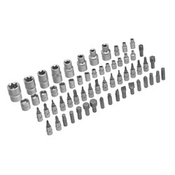 Набор инструмента 108 предмета 1/2", 1/4" Сибртех 13389