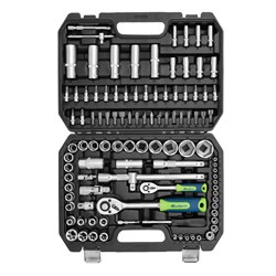 Набор инструмента 108 предмета 1/2", 1/4" Сибртех 13389