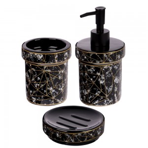 Стакан для ванной комнаты VETTA "Ла Рош",керамика, металл, 2 дизайна 463-187