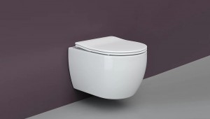 Унитаз подвесной Play Rimless, с крепежом, с сиденьем-крышкой с микролифтом CN3001