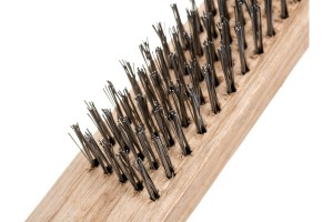 Щетка 5-рядная с деревянной ручкой FIT 38405