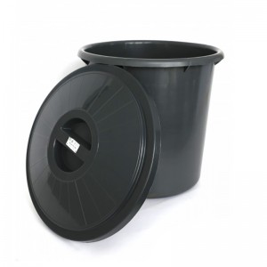 Бак+крышка 55л хозяйственный пластик ИНТЕХПРОМ