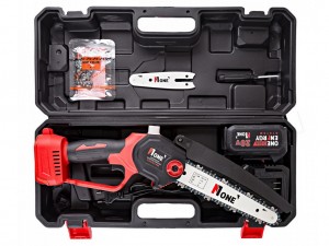 Пила цепная акуум. NUMBER ONE ECS20/3,0-PRO (20В,1АКБ-3Ач, ЗУ)