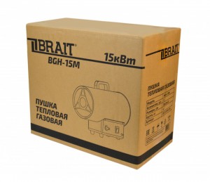 Пушка тепловая газовая BRAIT BGH-15M