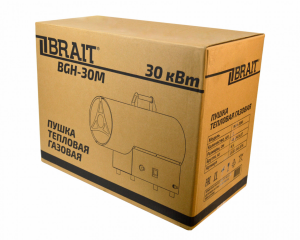 Пушка тепловая газовая BRAIT BGH-30M