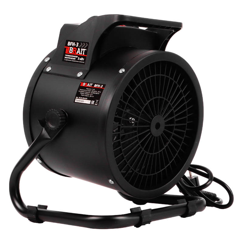 Тепловентилятор электрический BRAIT BFH-3
