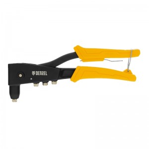 Заклепочник ручной 255мм, литой, усиленный, заклепки 2,4-3,2-4,0-4,8мм Denzel 40441